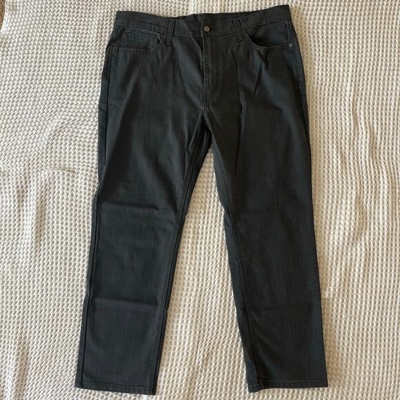 Levi’s 541 Men’s Jeans Black Athletic Taper Stretch Denim Size 38x30 Water Less - Picture 1 of 8
